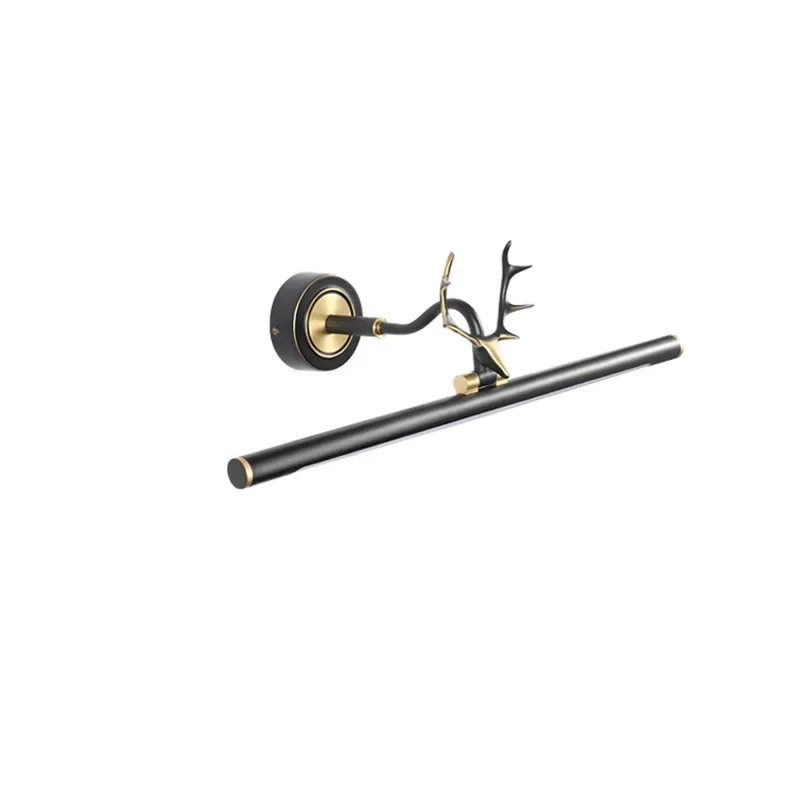 

New Chinese style, all copper, mirror headlights, simple, modern