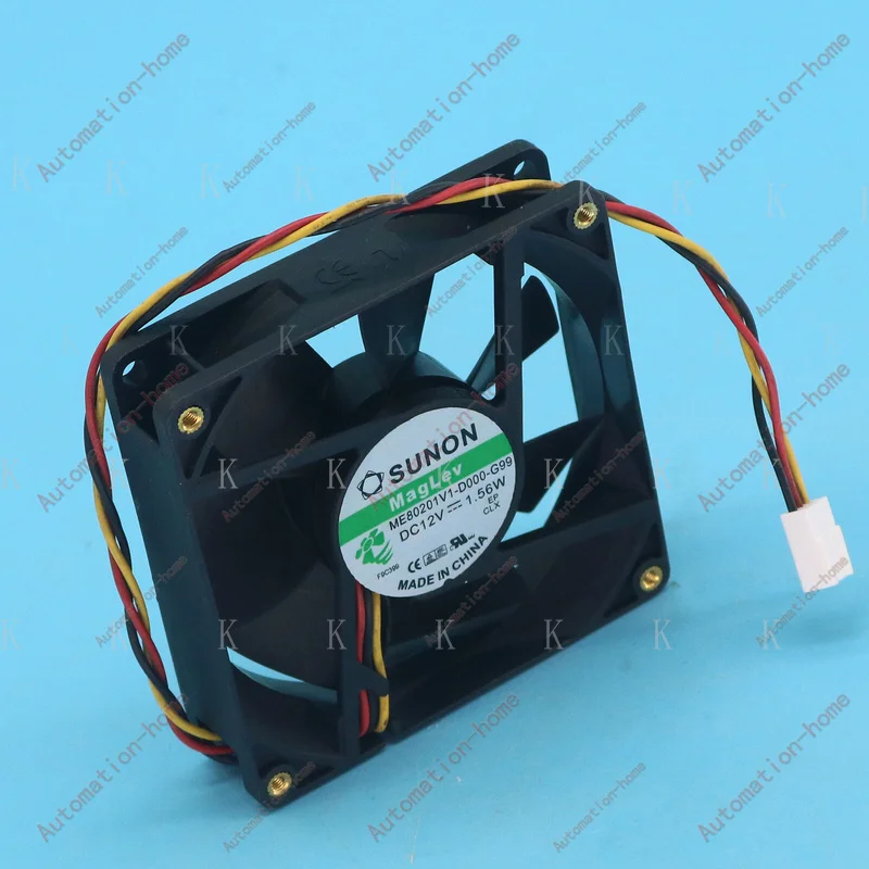 C FOR 1 pcs    DC 12V 1.56W 80 * 80 * 20 cooling fan ME80201V1-D000  wbr/ -G99