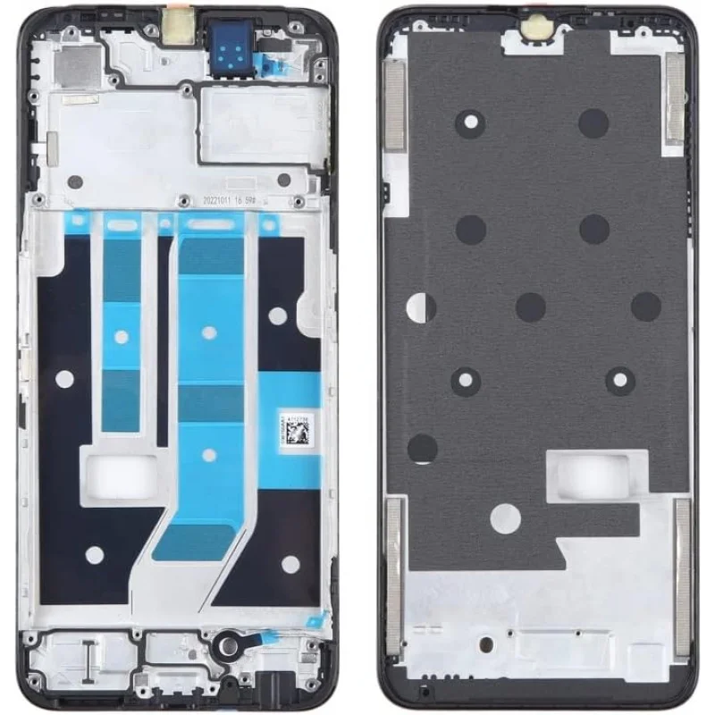 

for Oppo A78 Front Housing LCD Frame Bezel Plate Replacement Spare Parts