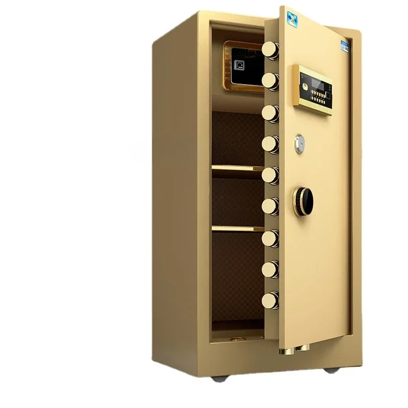 Zc Safe Box All-Steel Anti-Theft Household Office Fingerprint Single Door Large Password Safe Box