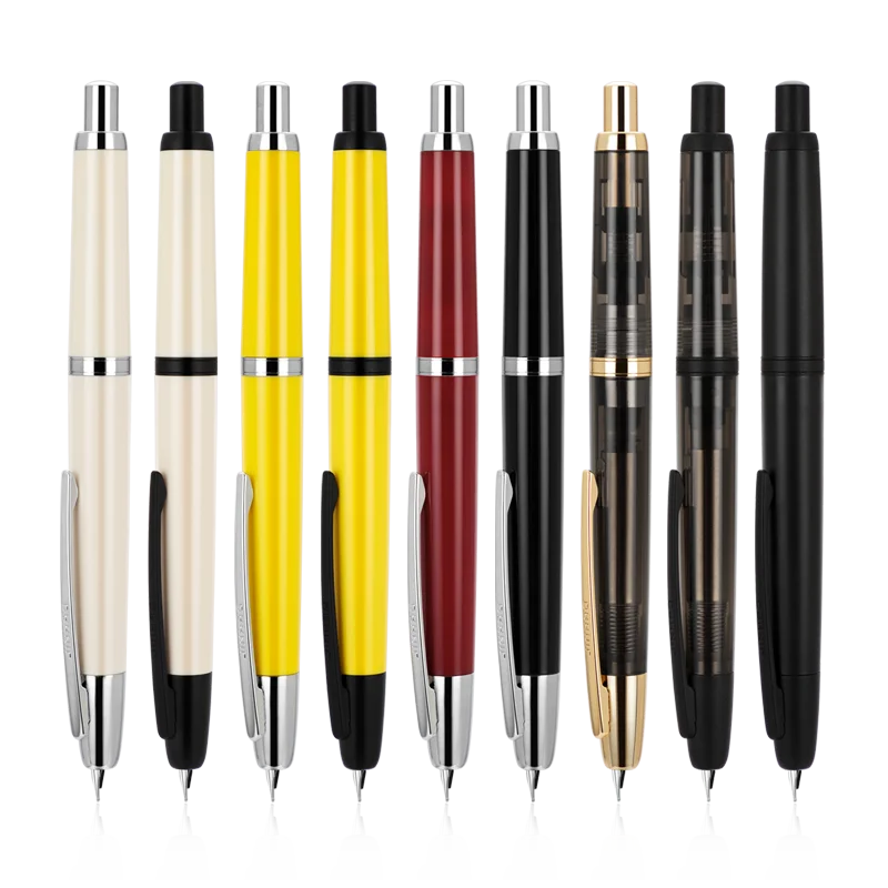 

Jinhao 20 Press Retractable Fountain Pen EF/F /M Nib with Converter Resin Writing Gift Pen