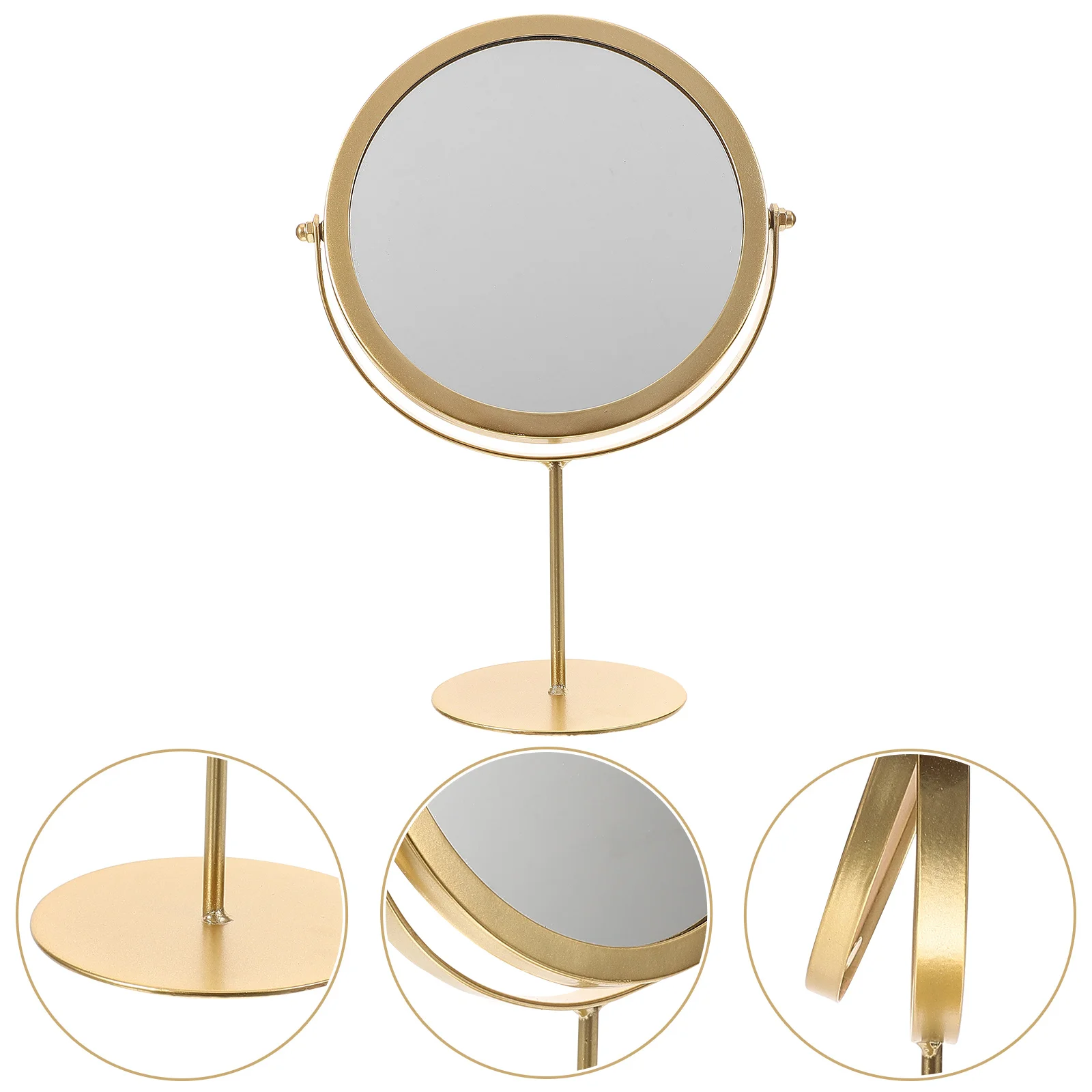 

Vanity Mirror Scene Decor Decorative Makeup Round Modeling Adorn Woman for