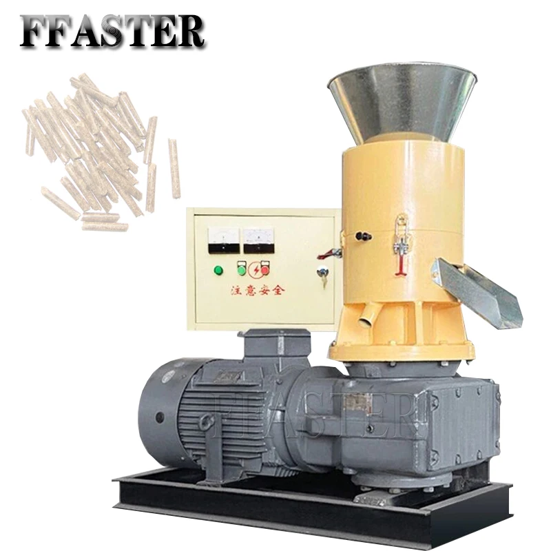 Europe Home Heating Wood Pellets Machine Pelletizer Wood Pellet Mill Biomass Fuel Particles Sawdust Biomass Briquette Machines