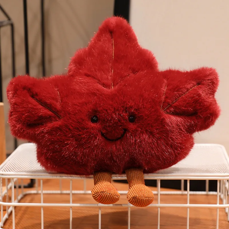 15/17 سنتيمتر لطيف حية الخنازير البرية وأوراق القيقب ألعاب من نسيج مخملي لينة دمية على شكل حيوان دمية للمنزل هدية الكريسماس هدية عيد ميلاد الأطفال