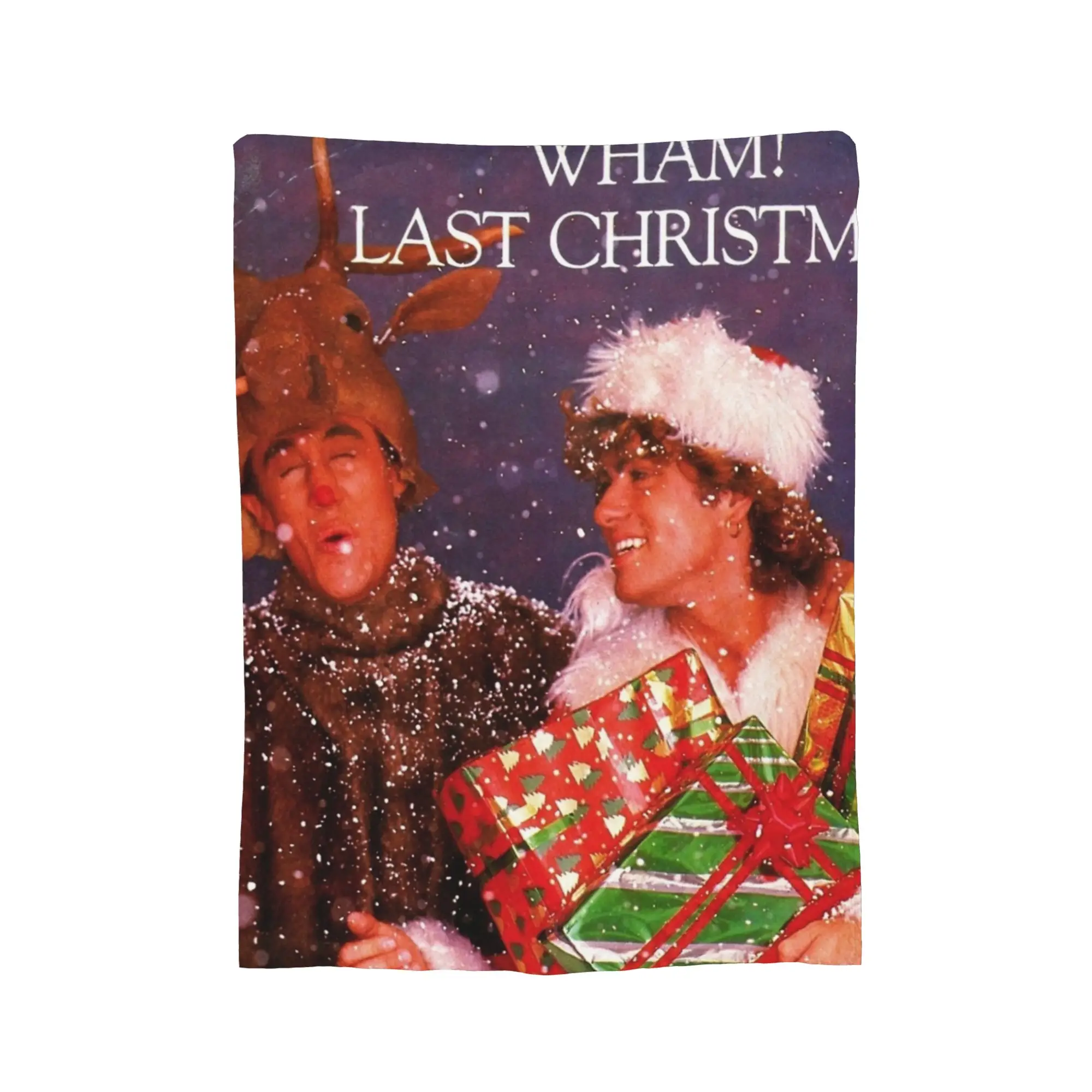 واوم! آخر عيد الميلاد جورج مايكل بطانية المخملية الشتاء متعددة الوظائف الدافئة رمي البطانيات للمنزل غرفة نوم لحاف