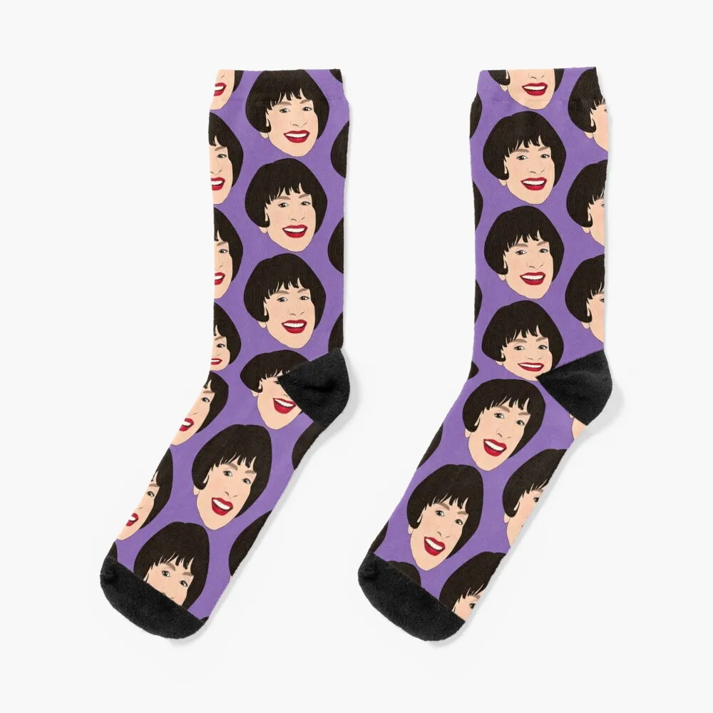 Chaussettes Patti Lupone Icon pour hommes et femmes, chaussettes de Noël colorées