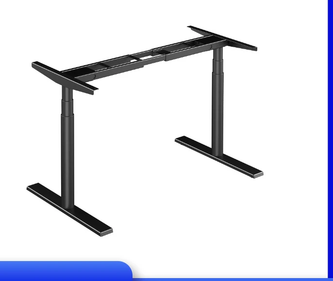 

TS-C13S Double-motor circular tube three-section lifting table leg standing desk electric lifting table