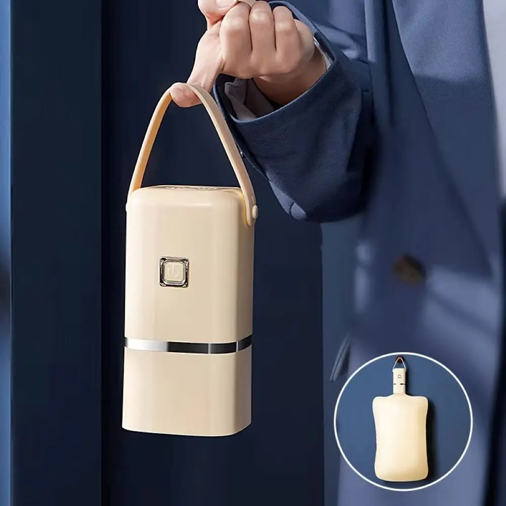 Mini Household Electric Cloth Drying Machine Foldable Portable Household Clothes Dryer with Bag for Travel