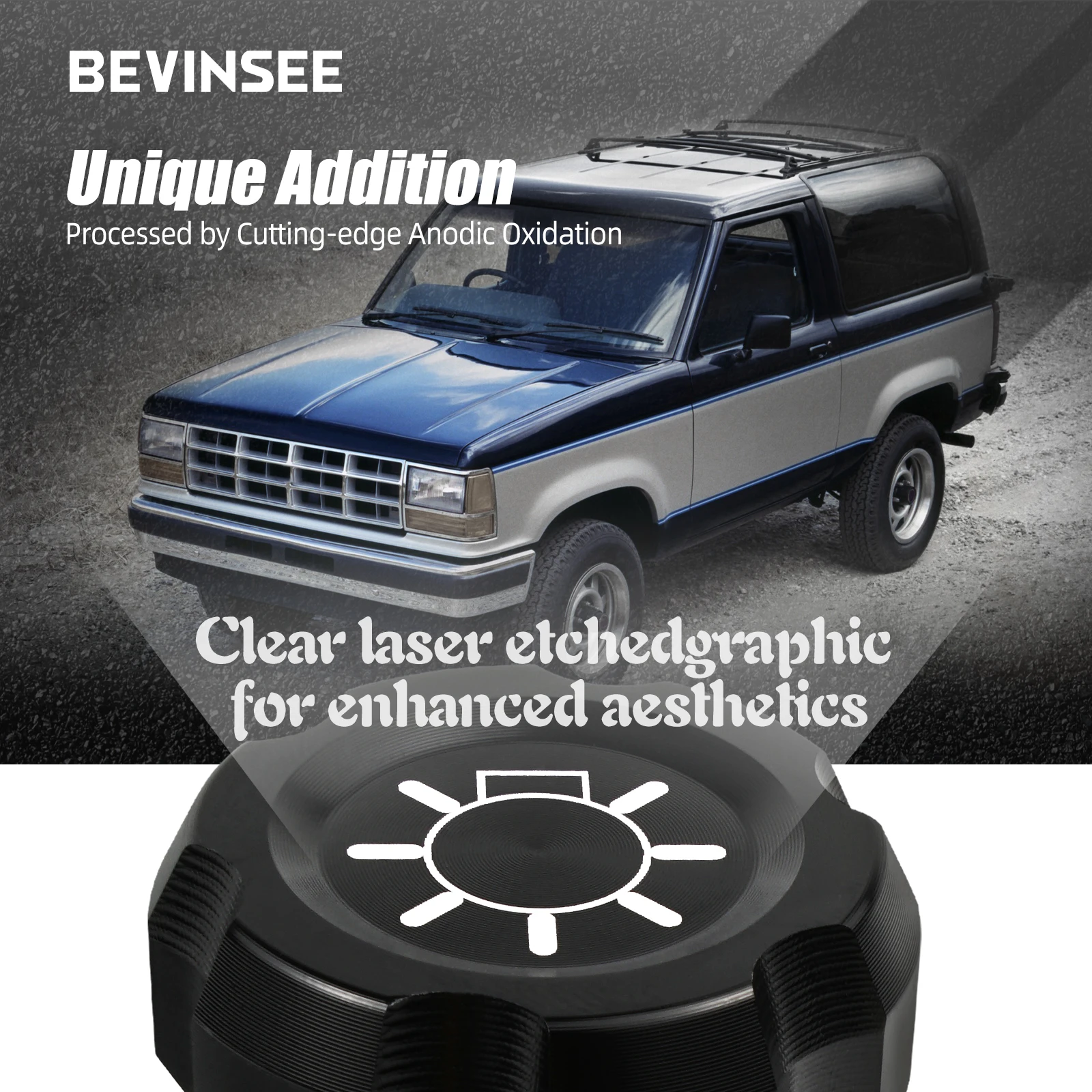 BEVINSEE Headlight Knob F5TZ11661A F5ZZ11661A for Ford Mustang 94-04 for Ford F150 F250 F350 92-97 for Ford Bronco 92-96