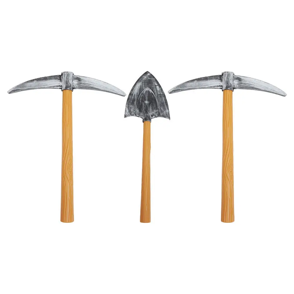 

Набор реквизита: кирка и лопата для костюма гнома, пенопластовые инструменты для Хэллоуина, косплея, сценических выступлений и вечеринок