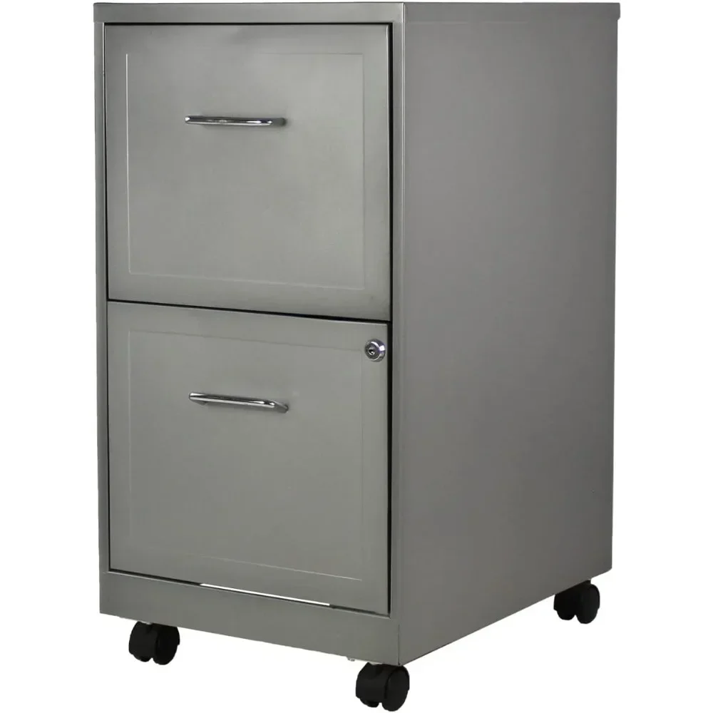 

lorell 2-drawer mobile file cabinet, gray- (llr16873)
