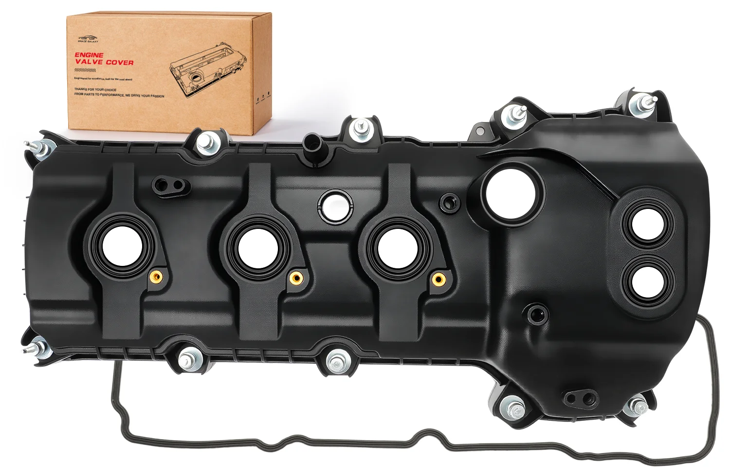 Левая крышка клапана двигателя с прокладкой для Ford Explorer Flex Taurus Edge Transit-150 250 350 HD F-150 Lincoln MKX MKS MKZ MKT Левая крышка клапана двигателя с прокладкой для Ford Explorer Flex Taurus Edge Transit-150 250 350 HD F-150 Lincoln MKX MKS MKZ MKT