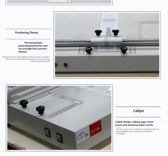 Hardcover Book Case Maker A4 Book Cover Making Machine for Photo Album Menu Brochure Binding view 2