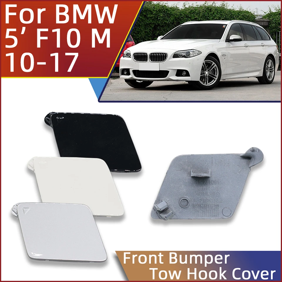

Auto Car Bumper Front Towing Hook Cover Cap For BMW 5 Series M-SPORT 10-17 F10 F11 #51118048681 M5 518d 520d 528iX 535dX 550i