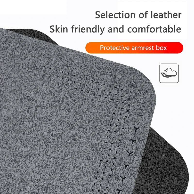 Car Armrest Pad Center Console Box Cover Protection Cushion For Peugeot 206 307 308 3008 207 208 407 508 2008 5008 107 106 4008