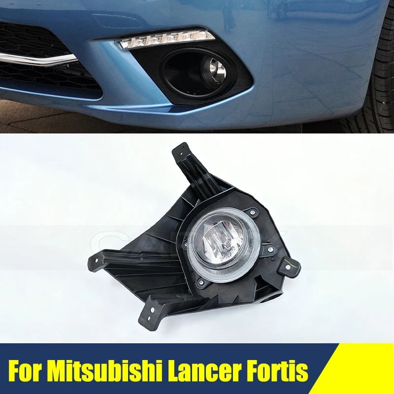

Противотуманная фара переднего бампера для Mitsubishi Lancer, противотуманная фара дальнего света, противотуманная фара, противотуманная фара