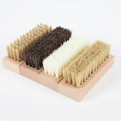 1pc Shoe Cleaner Brush, Square Handheld Polish Daubers For Leather Boots Cloth, Canvas, Sneakers