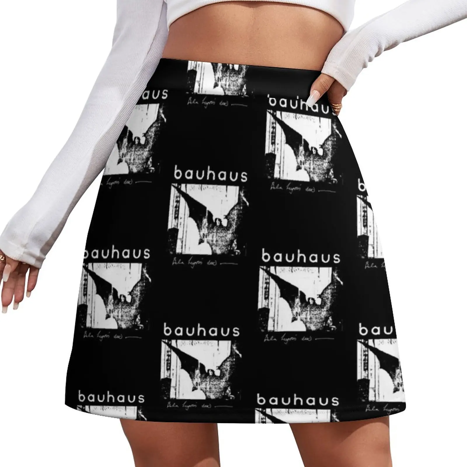 

Bauhaus - Bat Wings - Bela Lugosi's Dead Mini Skirt Short skirt woman festival outfit women korean skirt cosplay