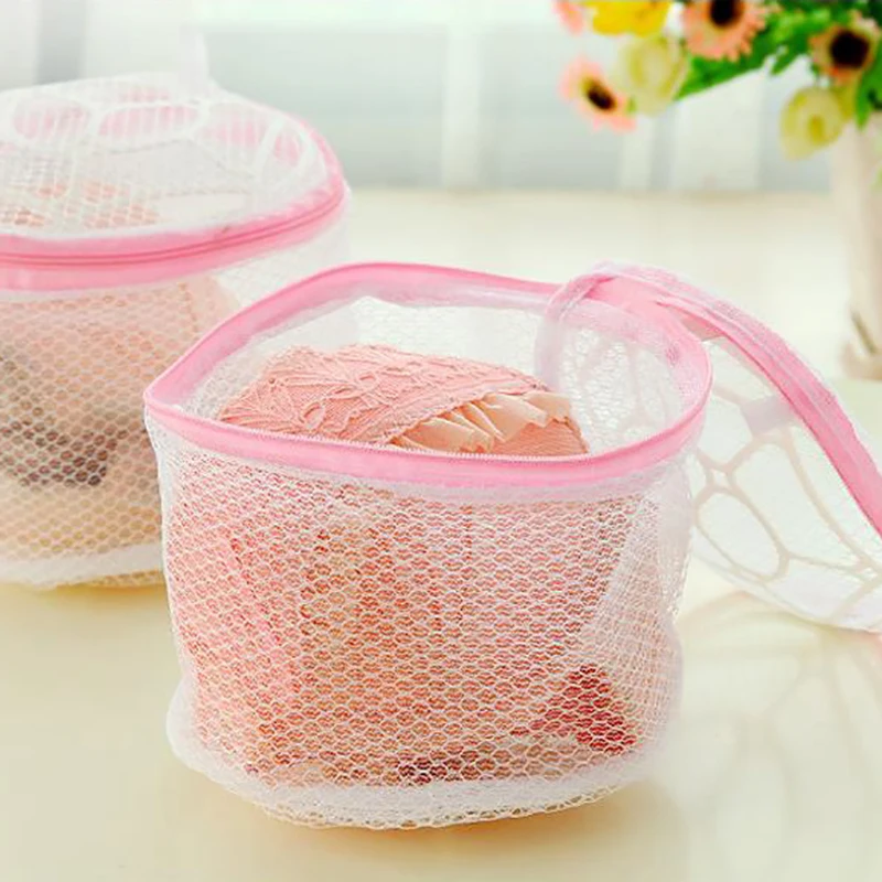 Bolsa de malla para lavadora de lencería y ropa interior, organizador para el hogar, para lavar sujetadores y ropa sucia.