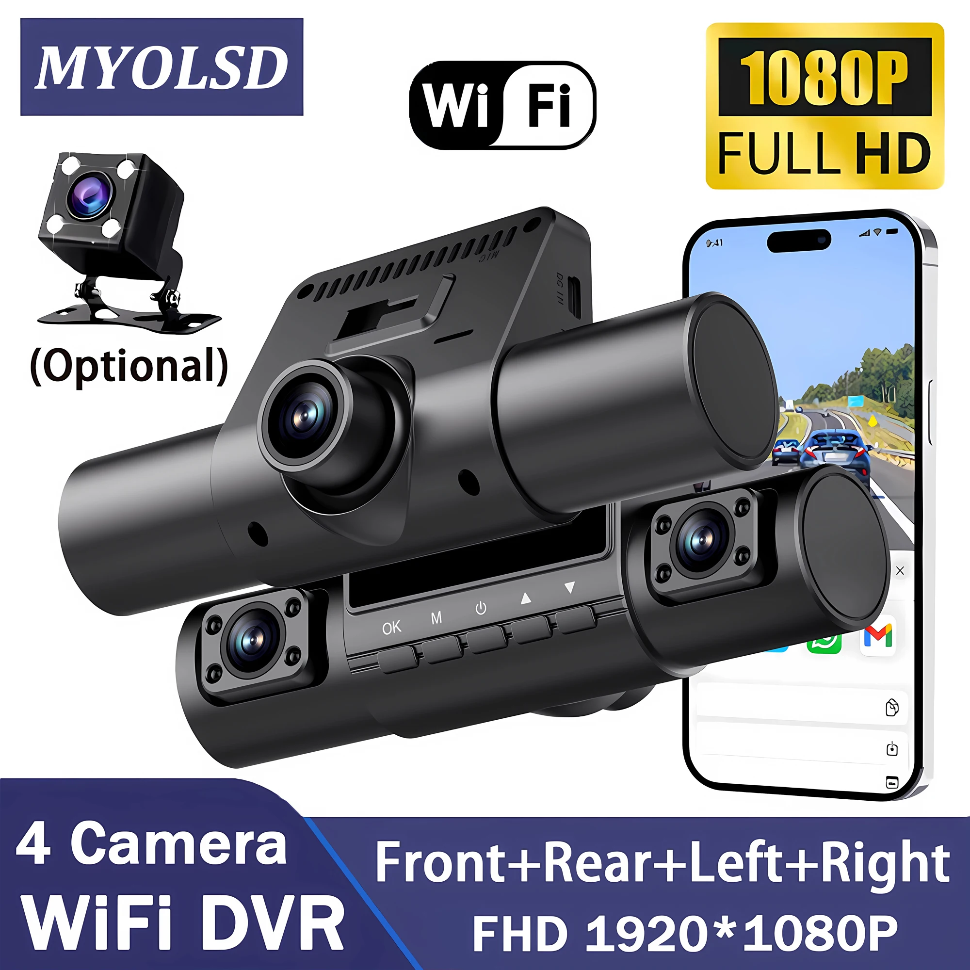 4 Cameras 360 Degre… - image