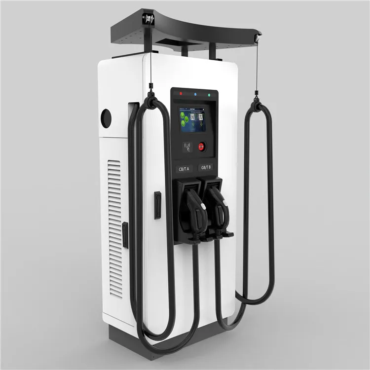 Floor-mounted Fast 200Amp Electric Car Charger CCS2 EV Charger Charging Station with POS Machine