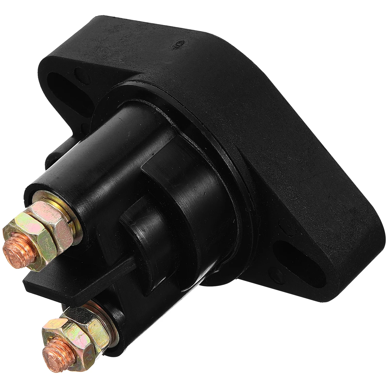 

Motorcycle Relay 12V Starter Solenoid Durable Plastic Good Conductivity Stable Performance Easy Installation Accessories