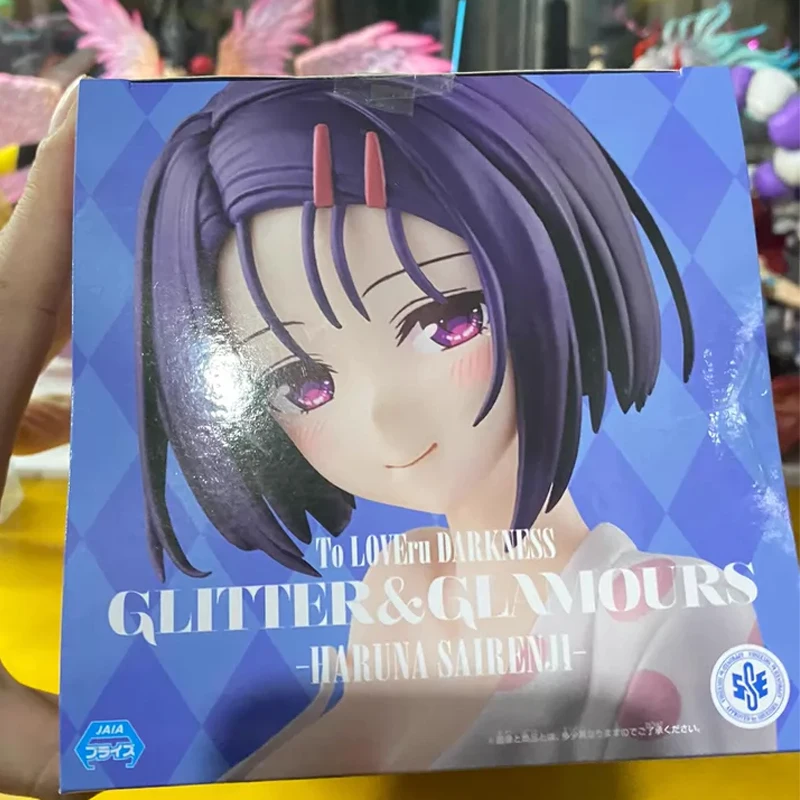

Genuine Product In Stock Brand New and Unopened Bandai Banpresto Darkness Haruna Sairenji Glitter Glamours Decoration Cute Toy