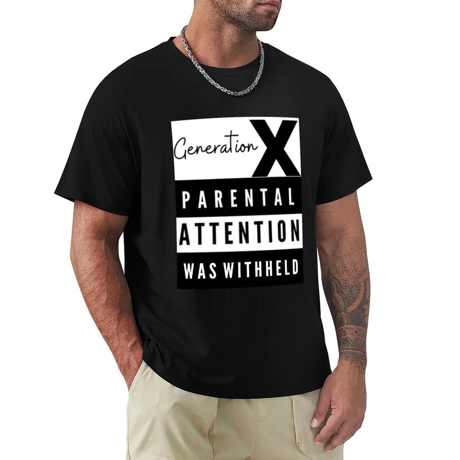 Parental Attention Was Withheld T-Shirt High Elasticity Sports T-Shirt