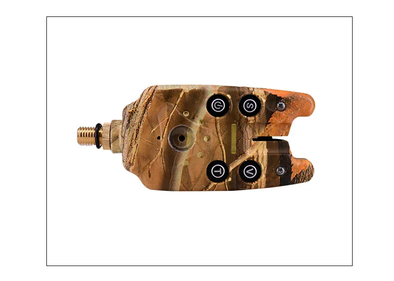 DEUKIO Fischbiss-Alarm mit 2 LED-Leuchten, Einstellbarer Lautstärke, Tonempfindlichkeit, Akustischem Signal, Fischbiss-Indikator für Nachtangeln – Detail 6