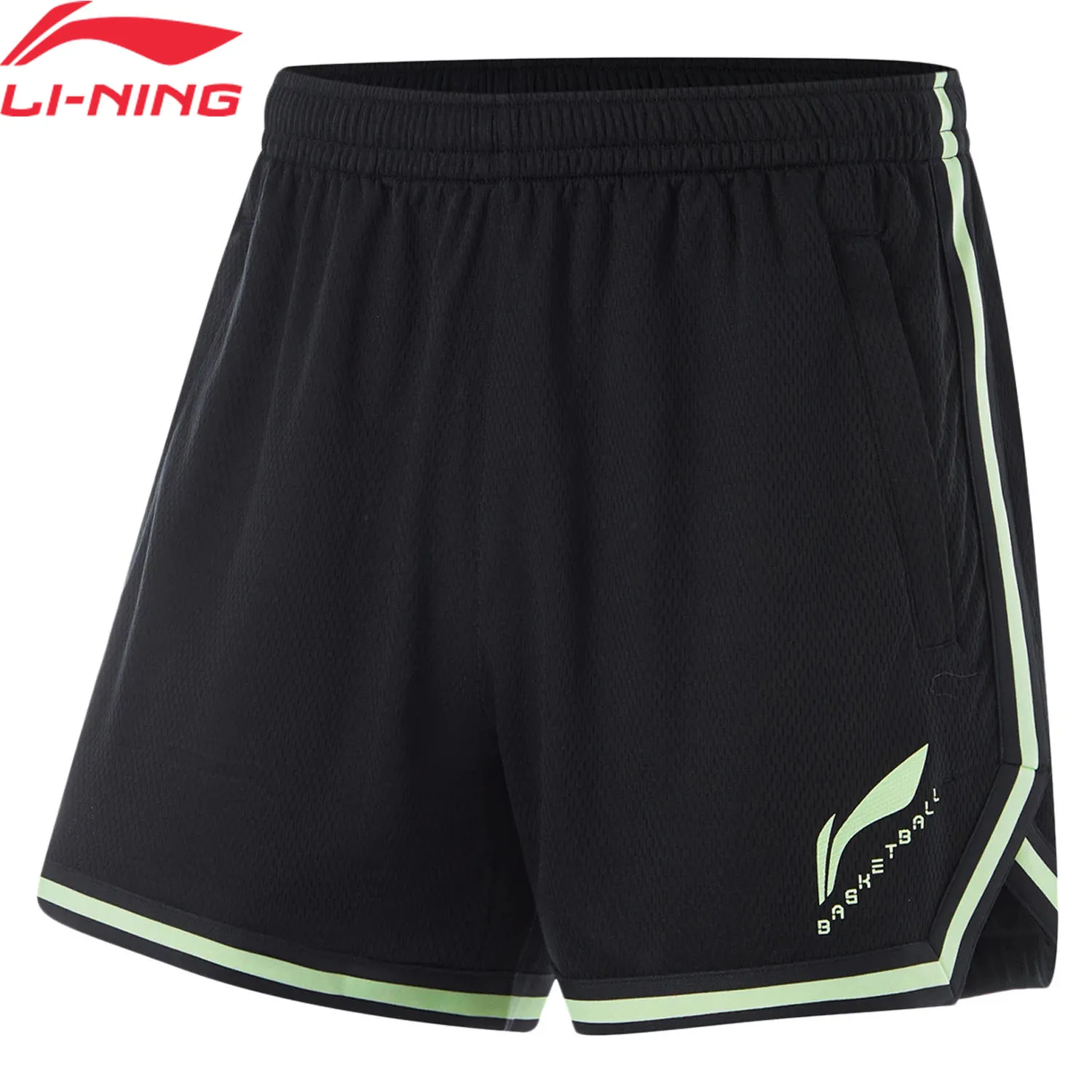 Li-Ning Men Basketball Shorts Professional Breathable Regular Fit LiNing Sports Bottoms AAPU029