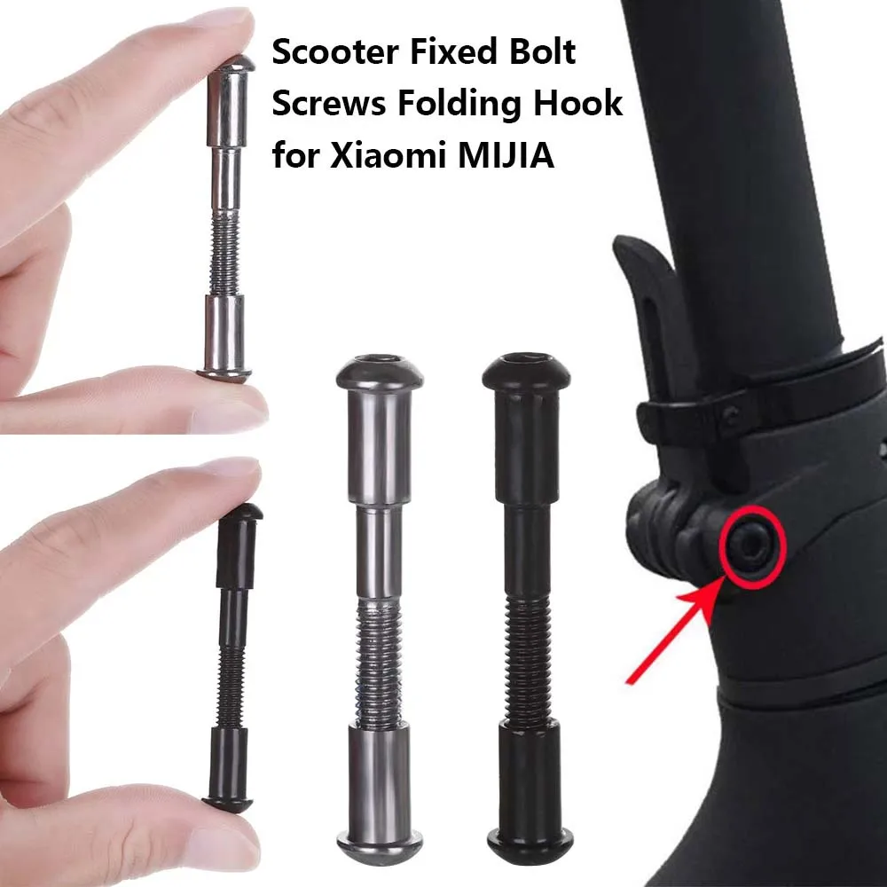 Cycling Hardened Steel Folding Bolt Folding Screw M365 Scooter Parts Locking Screw Bolt Screw Lock Fixed Bolt Hinge Bolt