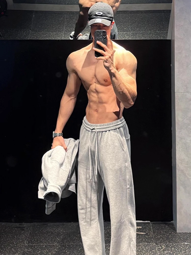 

Мужской повседневный крутой свитер Cleanfit, комплект пальто, длинные брюки с воротником-стойкой, осенние модные длинные брюки из хлопка и полиэстера, ансамбль