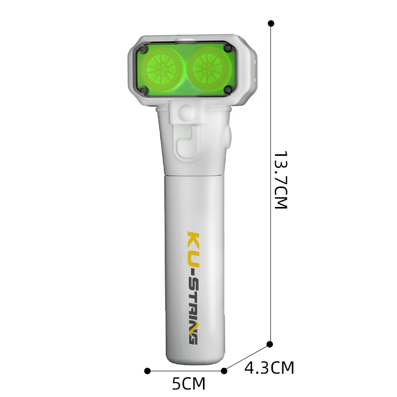 Nueva cuerda que brilla en la oscuridad, lanzador de cuerda, cuerda portátil luminosa, juguete para aliviar el estrés para niños, regalo de fiesta