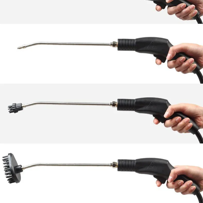 เครื่องทําความสะอาดไอน้ําอุณหภูมิสูง 220V, เครื่องทําความสะอาดม่านไอน้ํา, เครื่องทําความสะอาดมัลติฟังก์ชั่น, ถังเก็บน้ํา 4 ลิตร,