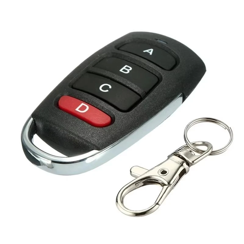1-9pcs Universal 433.92 MHZ Wireless Clone Cloning Copy 433mhz Gate Garage Door Control Duplicator Portal Remote Control Key