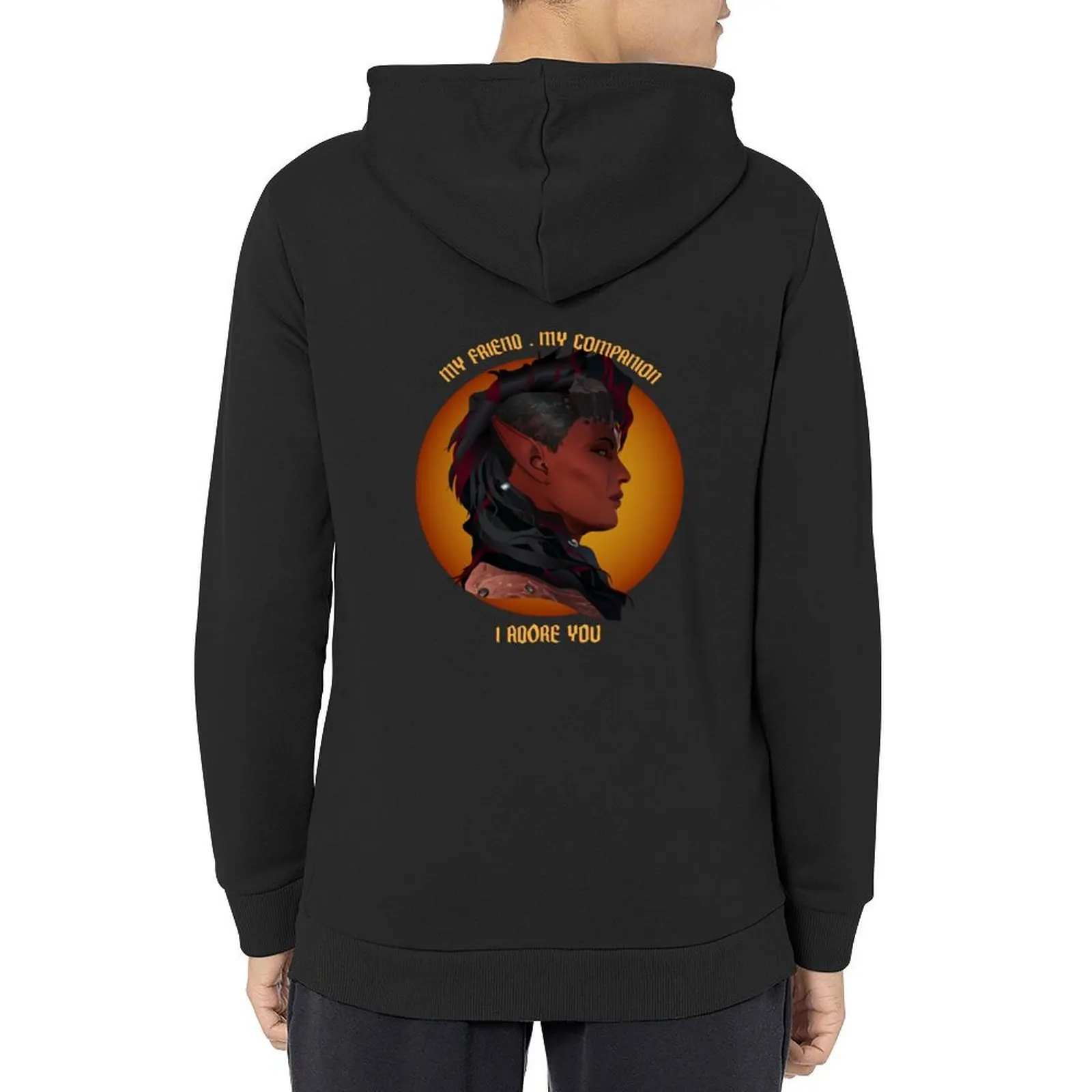 

My Friend Karlach Hoodie men's clothing men's sweat-shirt set anime clothing graphic t shirts men new in hoodies & sweatshirts