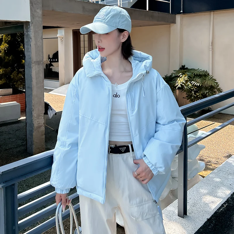 Autumn Winter Windproof Warm Jacket Lady Casual Loose Outerwear New Hooded Parkas Women's Short Coats Cotton-padded Clothes