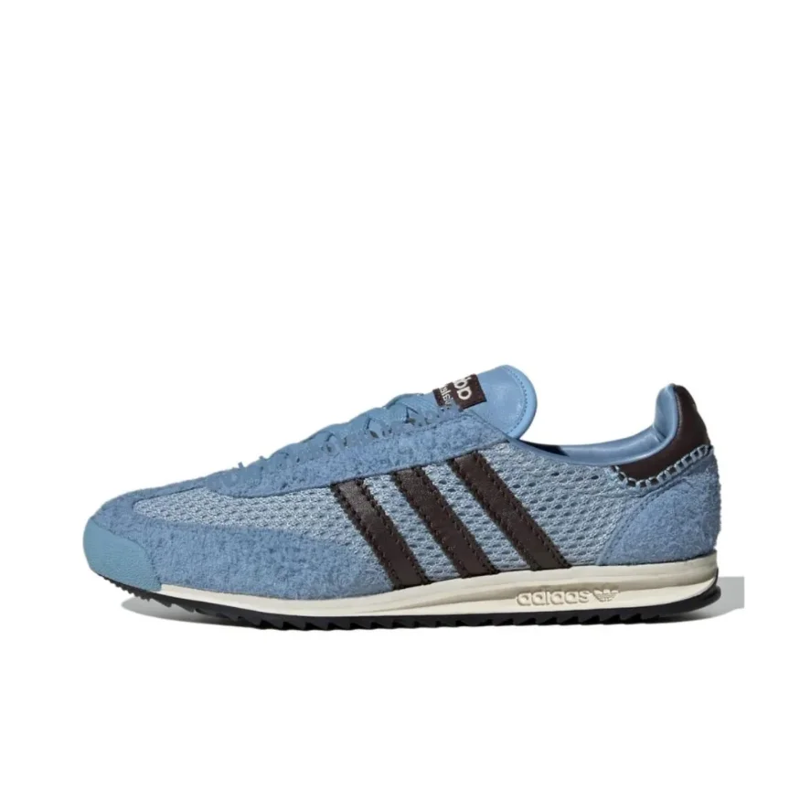 adidas WALES BONNER xadidas originals SL76 Men's and women's fashionable versatile comfortable low-top casual running shoes blue