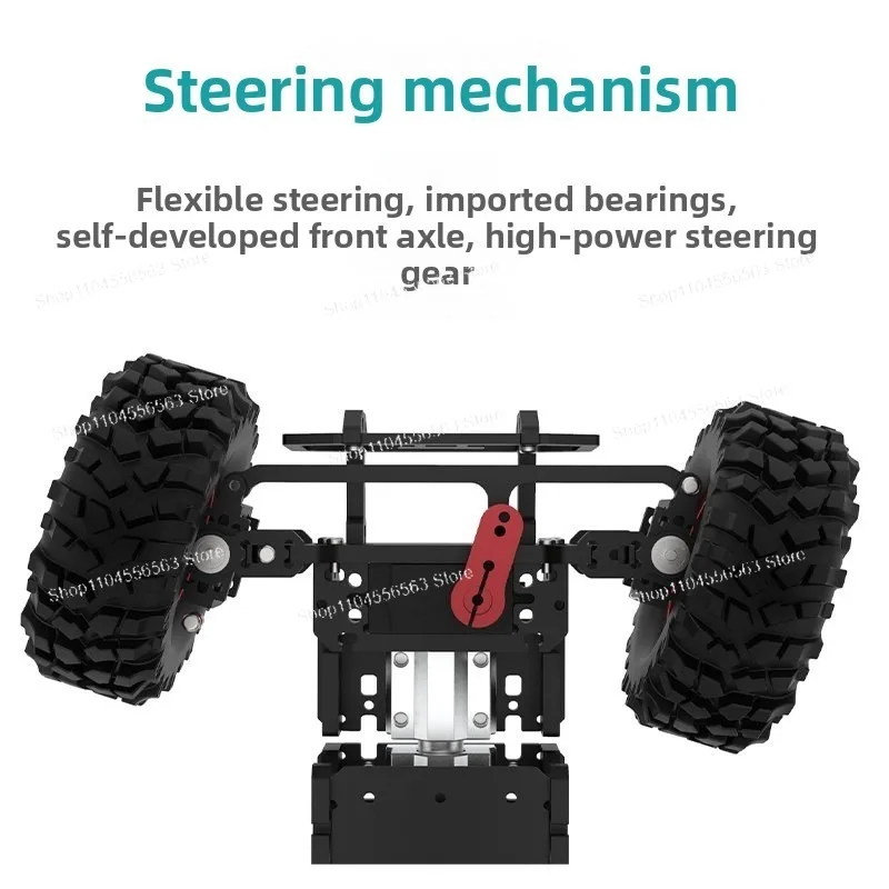Ackerman Chassis Intelligent Car, Steering Robot, Can Be Equipped with ROS System, Dedicated To Electric Racing