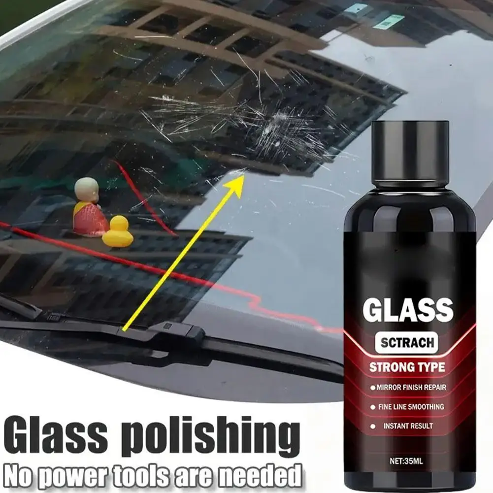 Car glass windshield, mobile phone, mirror crack repair; front window crack Repair fluid, repair. adhesive. scratch, E8R4