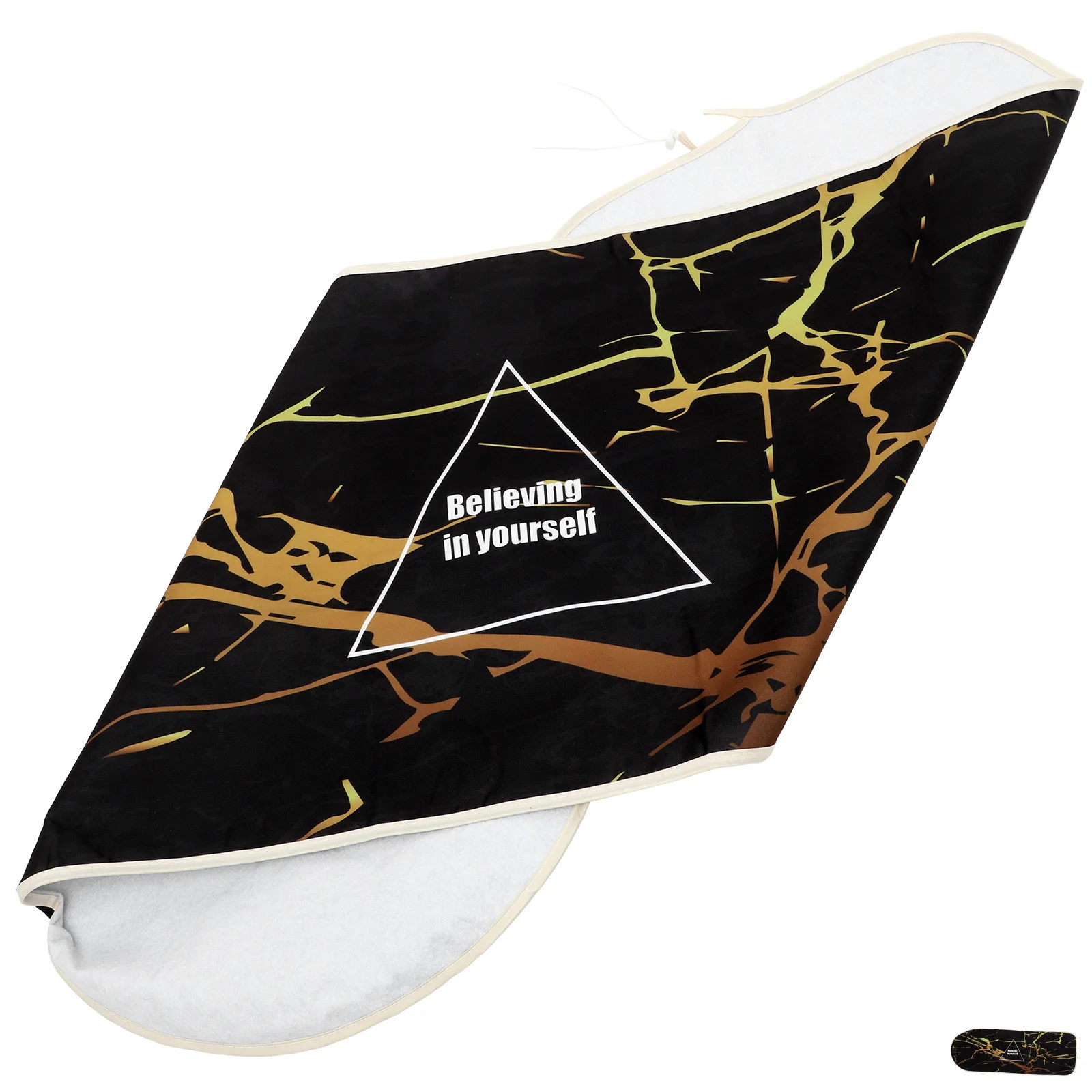 

Ironing Board Cover Heat Resistant Non-Slip Foldable Polyester Cover For Home Hotel Dorm Use Stain Resistant