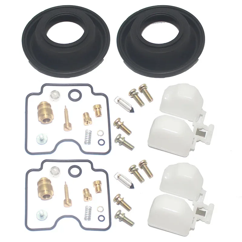 2set for GS500F 2004-2009 GS 500 GS500 F 500F Motorcycle Carburetor Repair Kit Needle Valve Float diaphragm