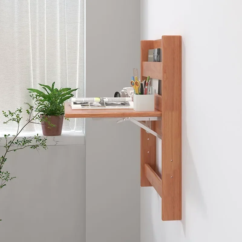 Design Folding Desk Solid Wood Minimalist Coffee Tables Creative Living Room Side Tables Modern Bedside Table Home Furniture
