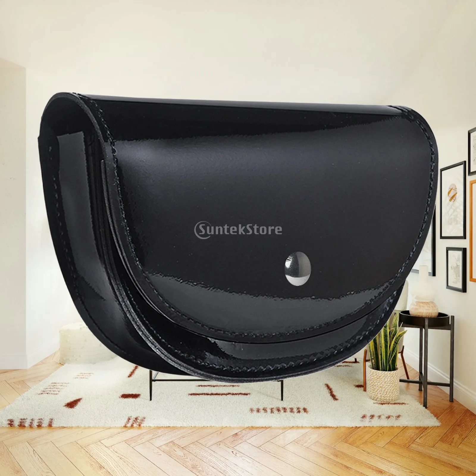 Multifunction Golf Rangefinder Protective Case PU Leather Ball Holder Carry Pouch for Outdoor Golf