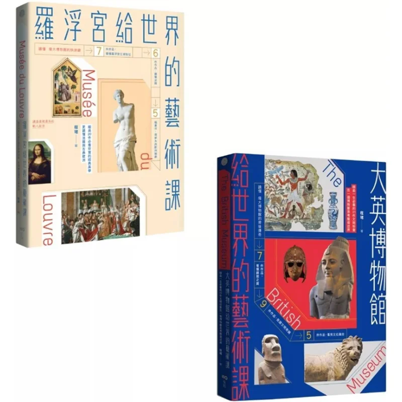 le-migliori-musei-del-mondo-serie-di-classi-d'arte-per-tutti-2-volumi-the-louvres-art-class-for-the-world-edizione-bestseller-the-briti