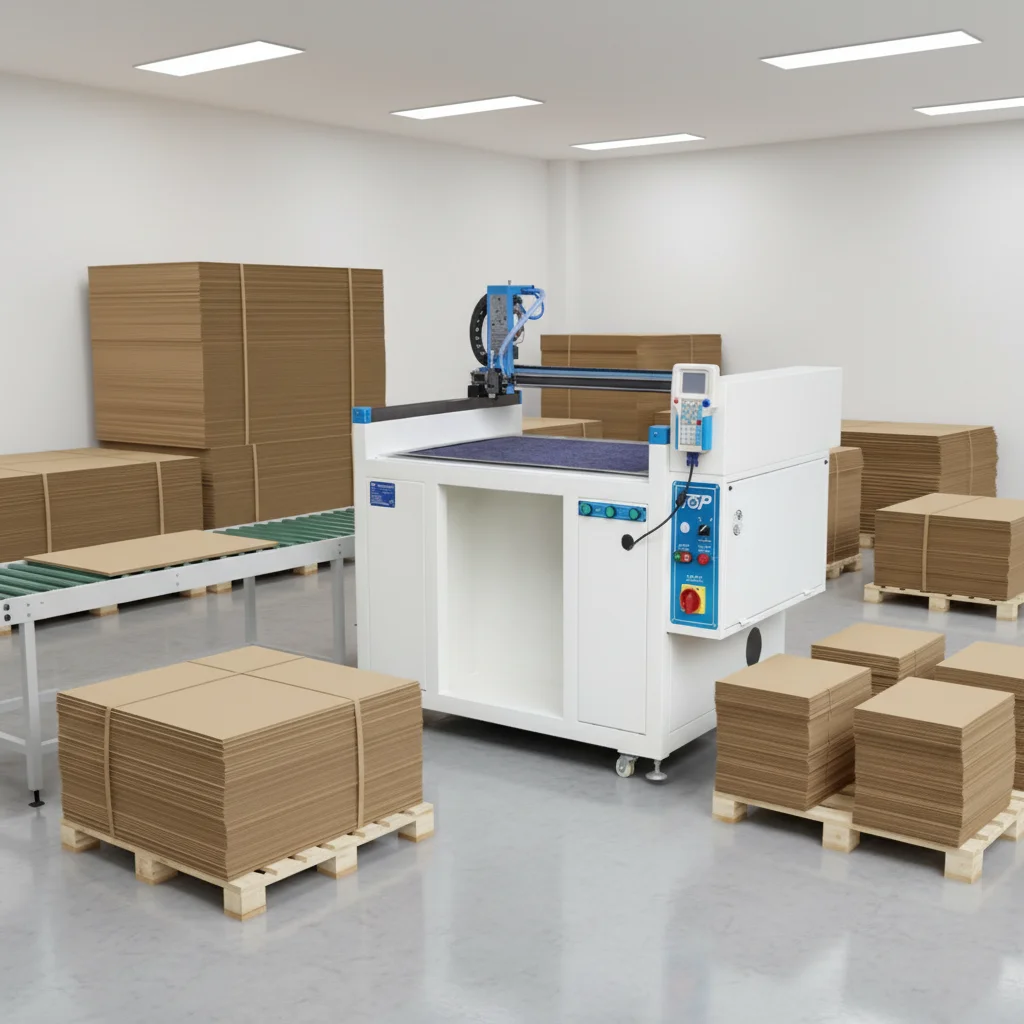 Automatic Box Gluing Machine Automatic Recognition Hot Melt Glue Cold Glue Options For Chemical Cartons Paper Bags Electric