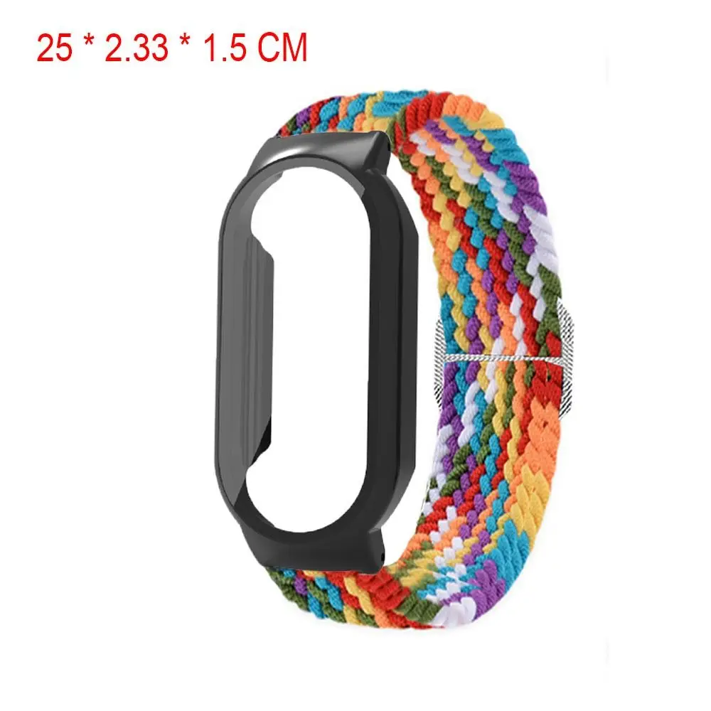 Fabric Watch Band Replacement Flexible Watchband Bracelet Smart Watch Fashion Watch Frame for Xiaomi Mi Band 9/9 NFC