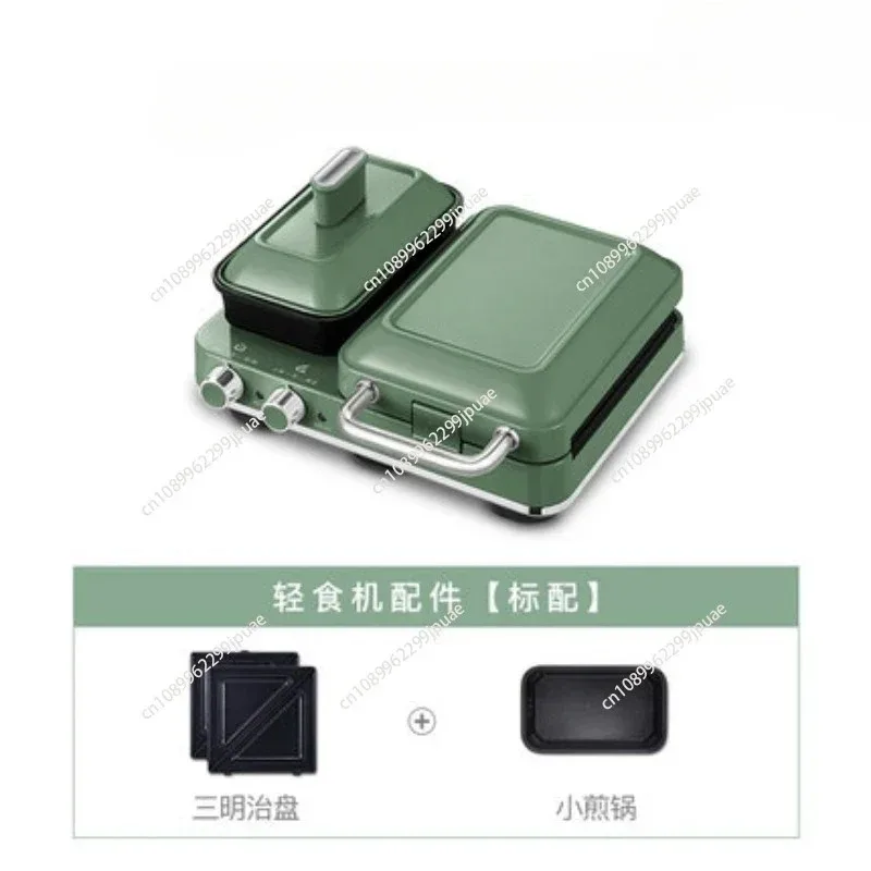 3 In 1 Automatic Breakfast Maker Multi-function Electric Waffle Sandwich Machine Household Toaster