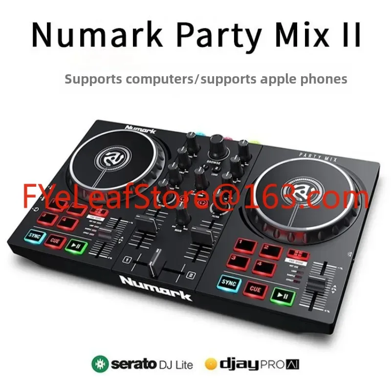 Numark/Lumar Party Mix MK2 DJ Digital Controller Portable DJs Live! Not compatible with Android