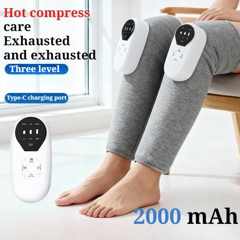 

Professional Leg Massage Device Full-coverage Thermal Knee Brace Electric Leg Massager Wireless Relaxation Treatment Equipment